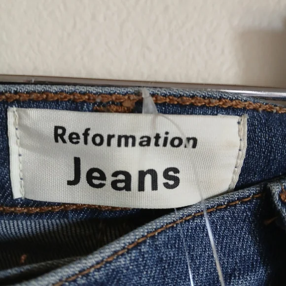 Reformation Jeans Size 26 No Pockets - Picture 4 of 14